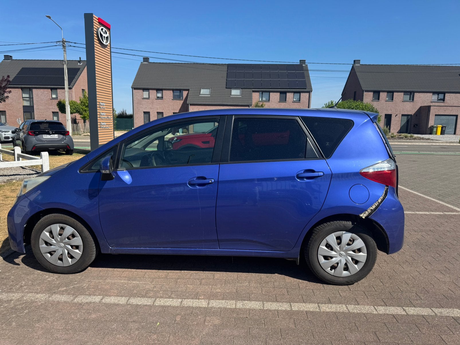 Toyota Verso-S, Auto's, Toyota, Voorwielaandrijving, 4 cilinders, Blauw, Verso-S