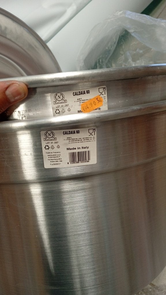 Chaudron aluminium neuf, Enlèvement ou Envoi, Neuf, dans son emballage, Autres types