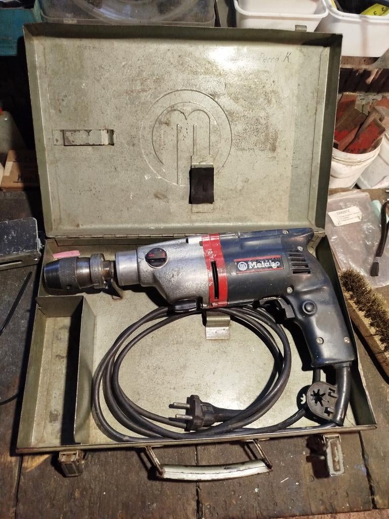 Metabo klopboormachine 680W, L+R, 0-2800t/m., Doe-het-zelf en Bouw, Ophalen
