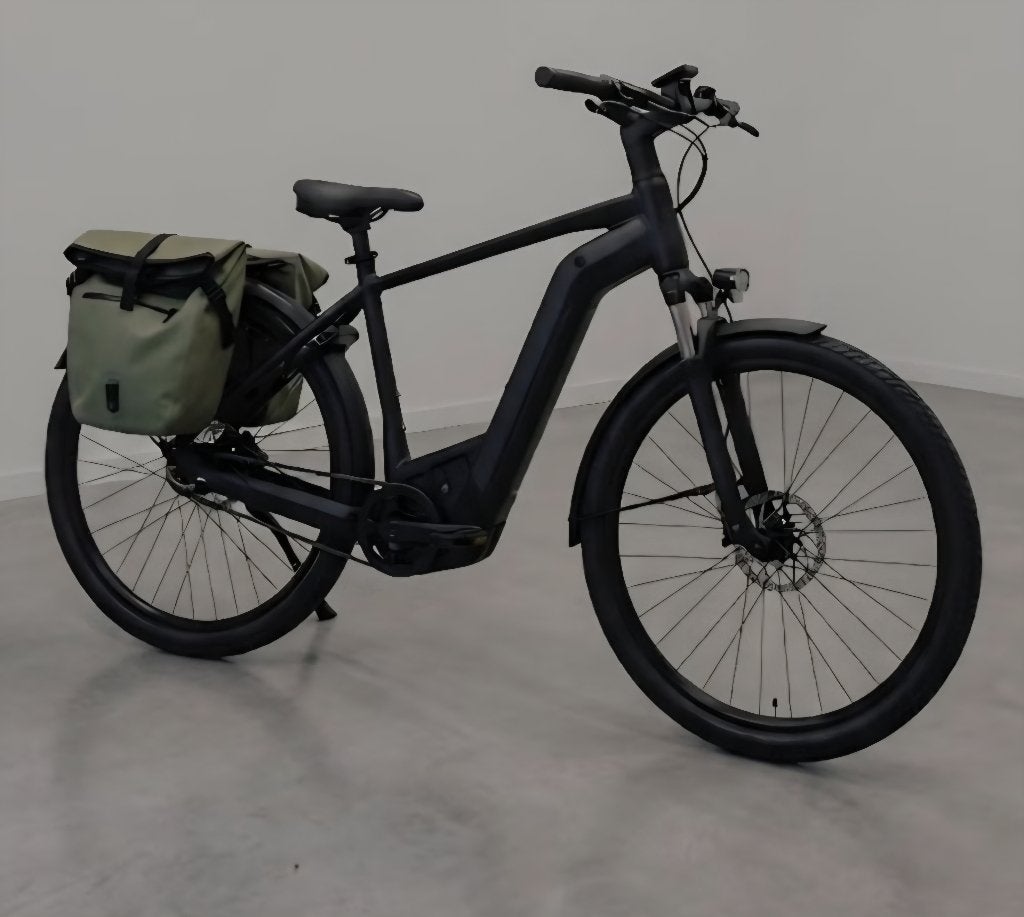 Electrische fiets bosch cx riemaandrijving, Autres marques, 51 à 55 cm, 50 km par batterie ou plus, Comme neuf