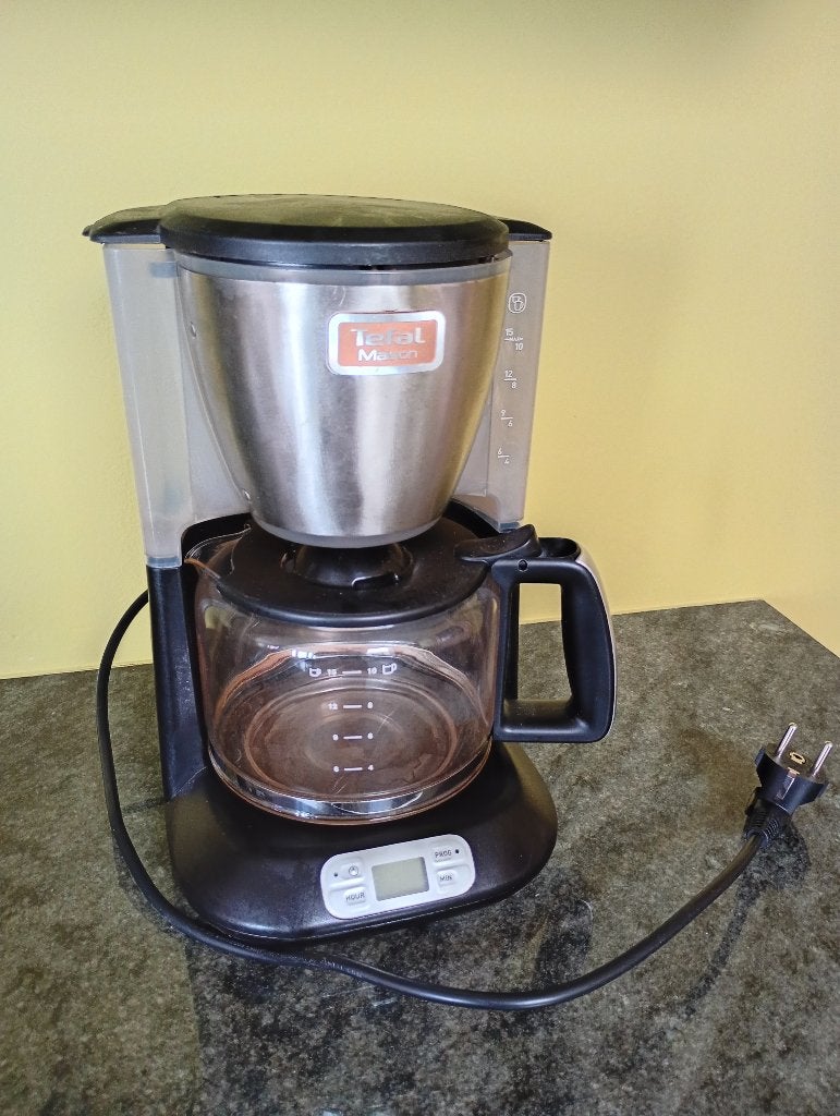 Cafetière Tefal Maison CM461811 (cafetière à filtre), Electroménager, Cafetières, Utilisé, Café moulu, Cafetière, 10 tasses ou plus