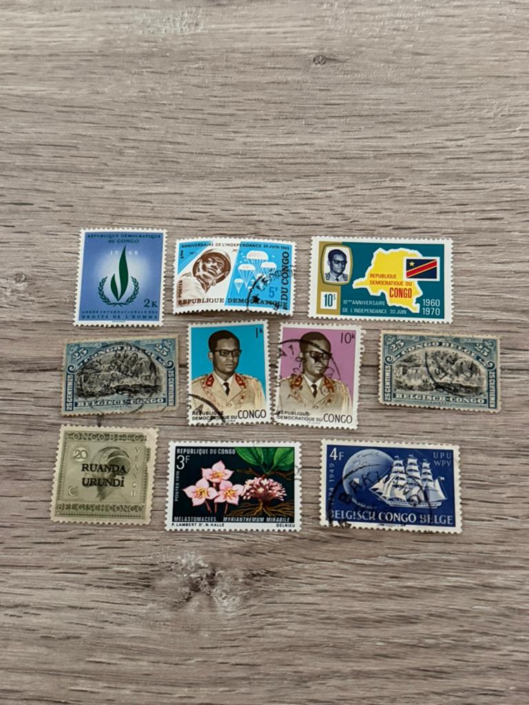 Lot de timbre du Congo, Enlèvement ou Envoi, Autres pays, Affranchi