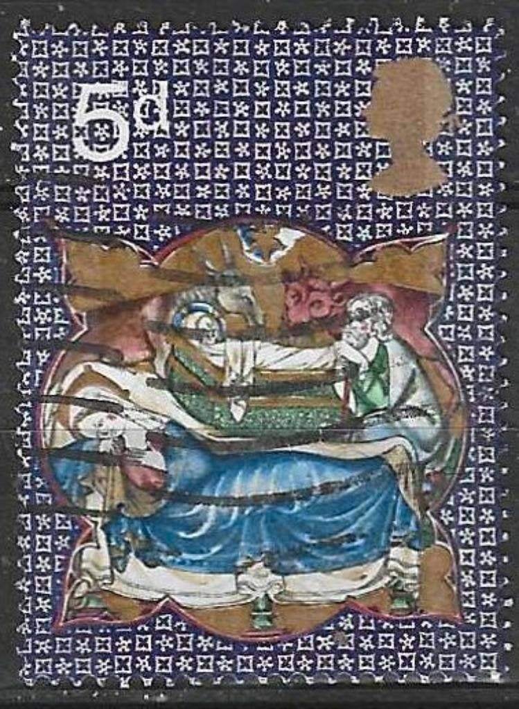Grande-Bretagne 1970 - Yvert 603 - Christmas (ST), Envoi, Affranchi