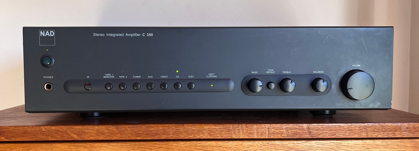 Amplificateur intégré NAD C 350 - révisé et testé, Enlèvement ou Envoi, Comme neuf