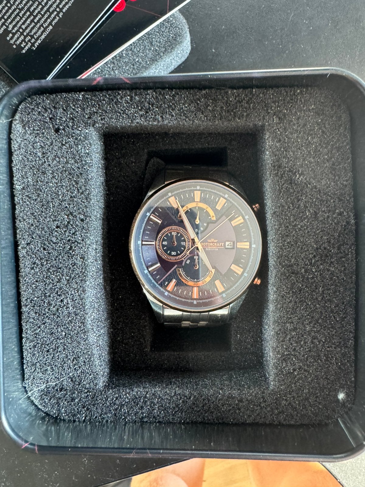 Horloge rotorcraft, Ophalen of Verzenden, Gebruikt, Polshorloge, Overige merken