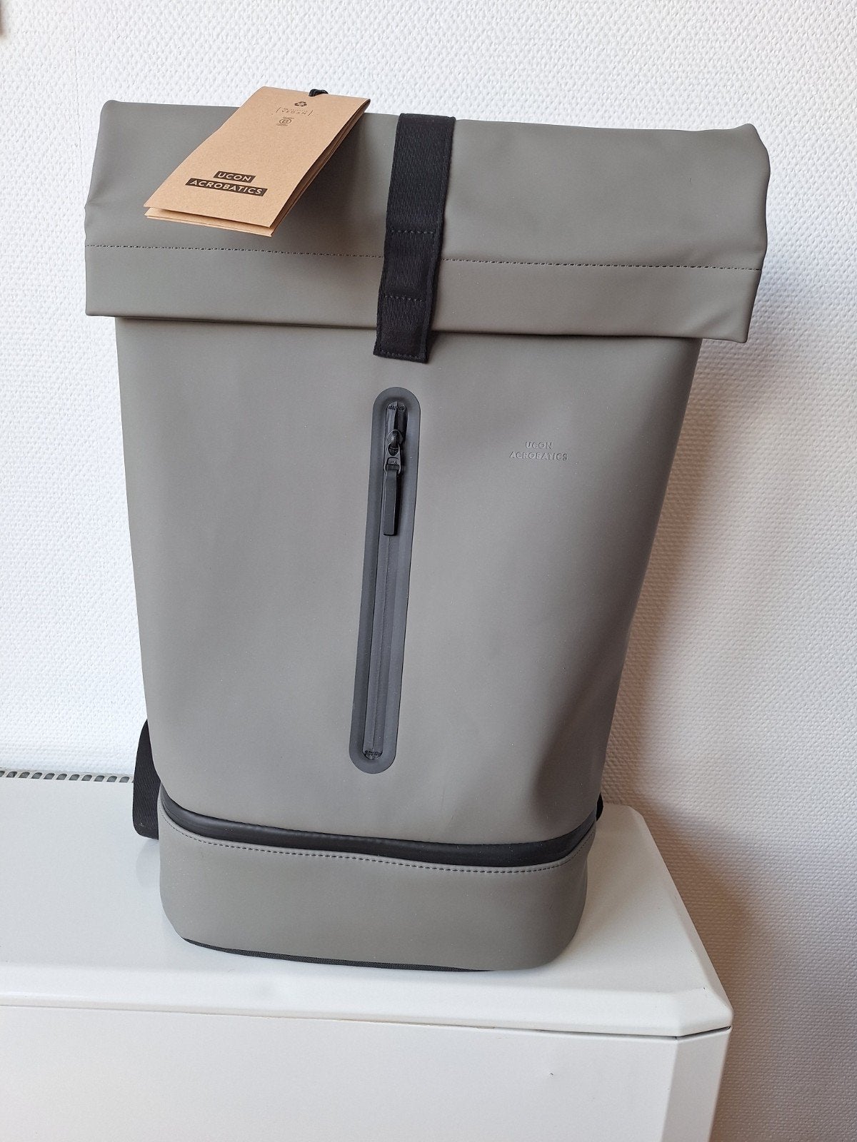 Ucon Acrobatics - Hajo Pro Roll-Top rugzak, lichtgrijs, 25 tot 40 cm, Nieuw, Waterdicht, Ophalen
