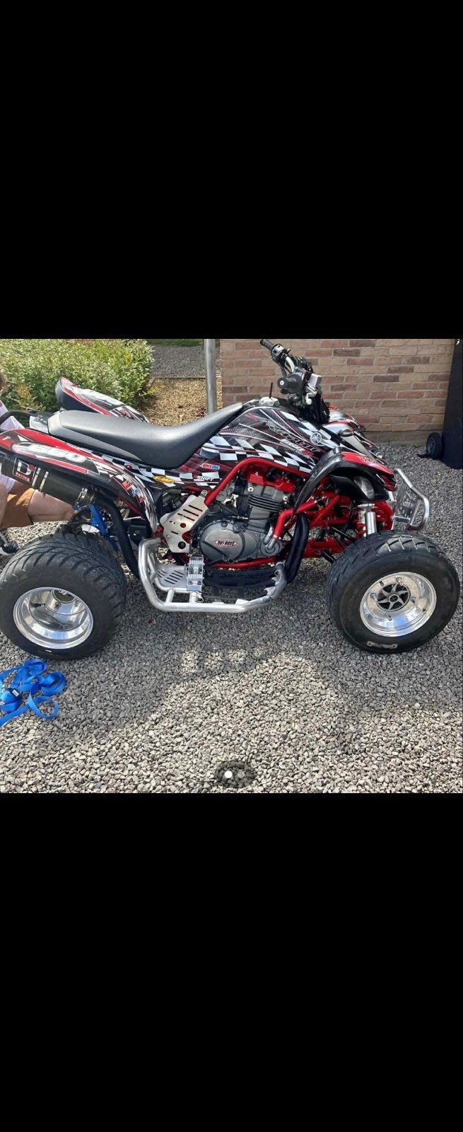 Quad yamaha raptor édition spéciale, Enlèvement