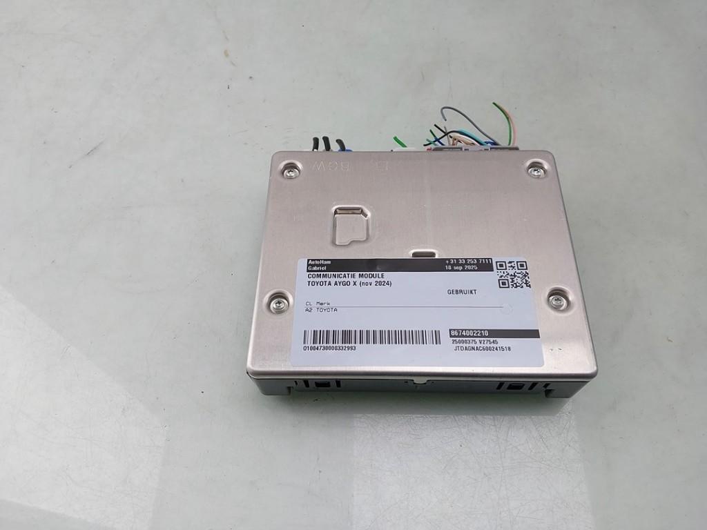 DIVERSEN Communicatie module Toyota Aygo X (|8674002210|), Auto-onderdelen, Gebruikt, Toyota
