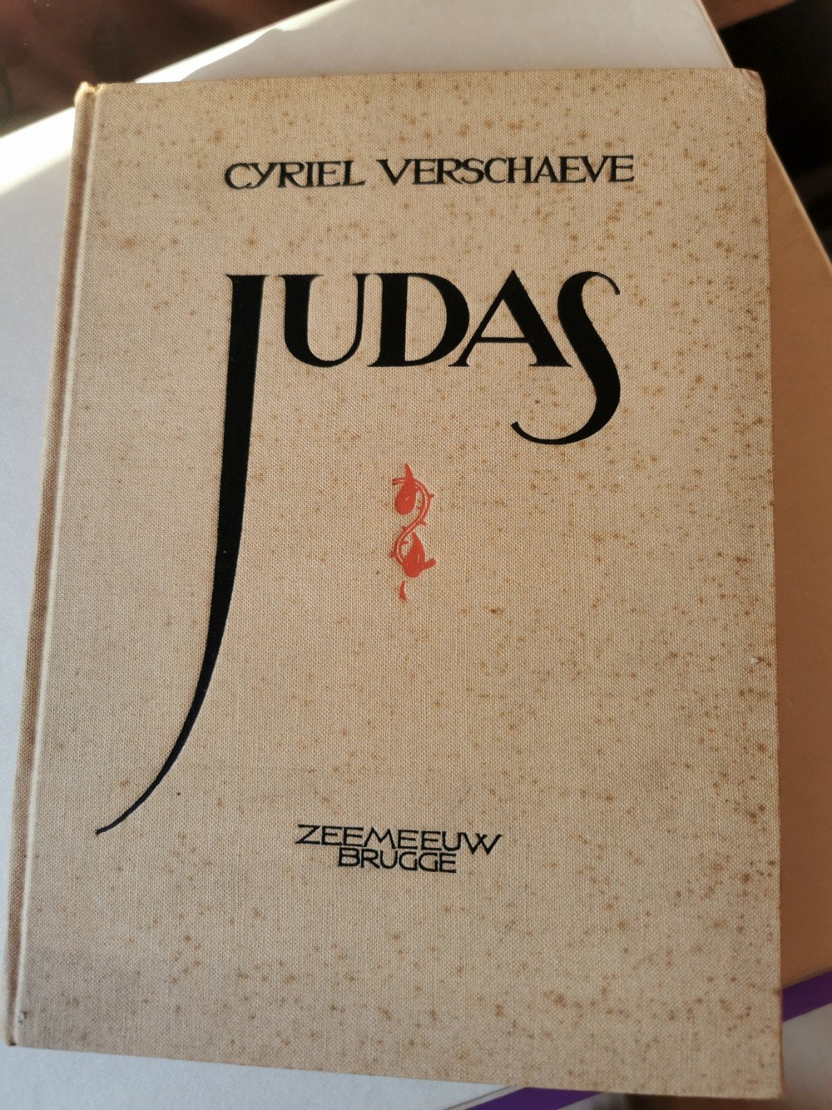 Heel oud boek Judas van Ceryl Verschaeve, Ophalen of Verzenden, Ceryl Verschaeve