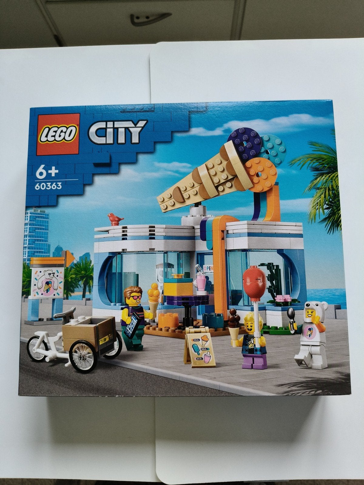 Lego 60363 ijscrème shop, City, Lego, Nieuw, Ophalen of Verzenden