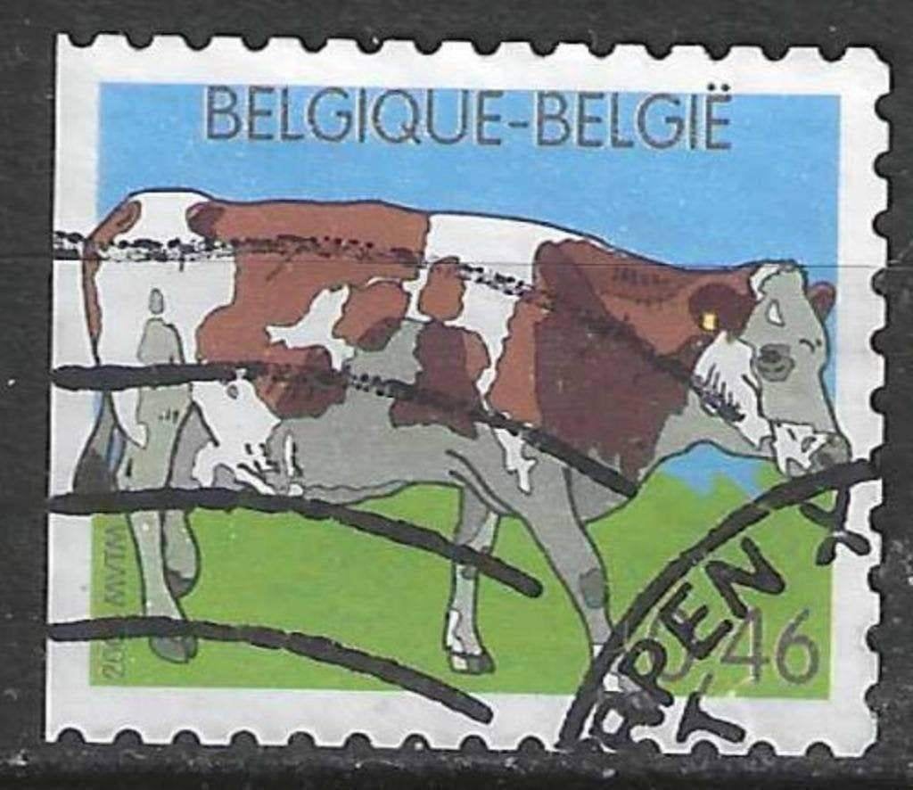 Belgique 2006 - Yvert 3470 /OBP 3485 - Ferme - Vaches (ST), Timbres & Monnaies, Envoi, Affranchi, Oblitéré
