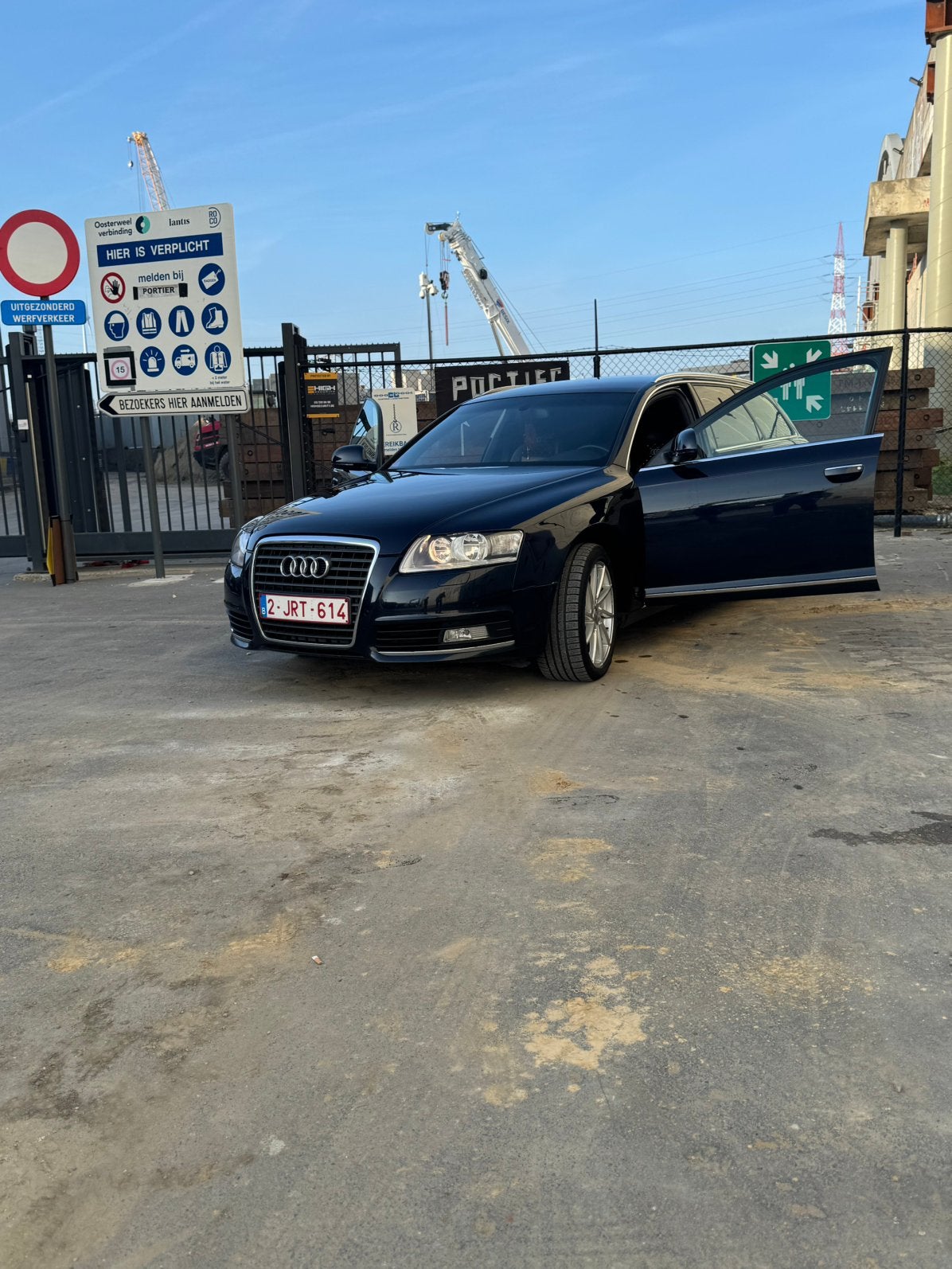 Audi A6 C6 2011, Auto's, Euro 5, Beige, Elektrische ramen, Zwart