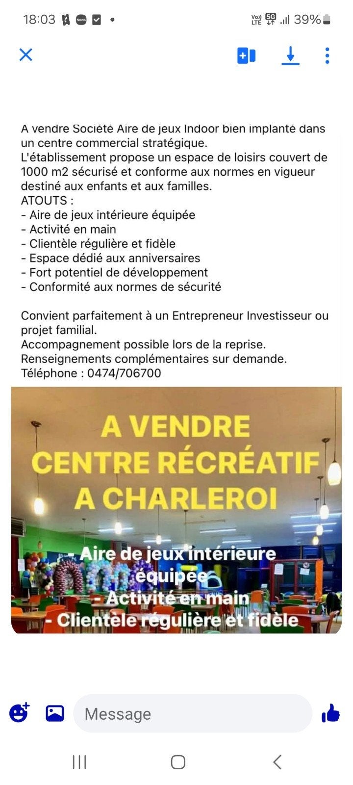 espace  jeux  pour  enfants région charleroi