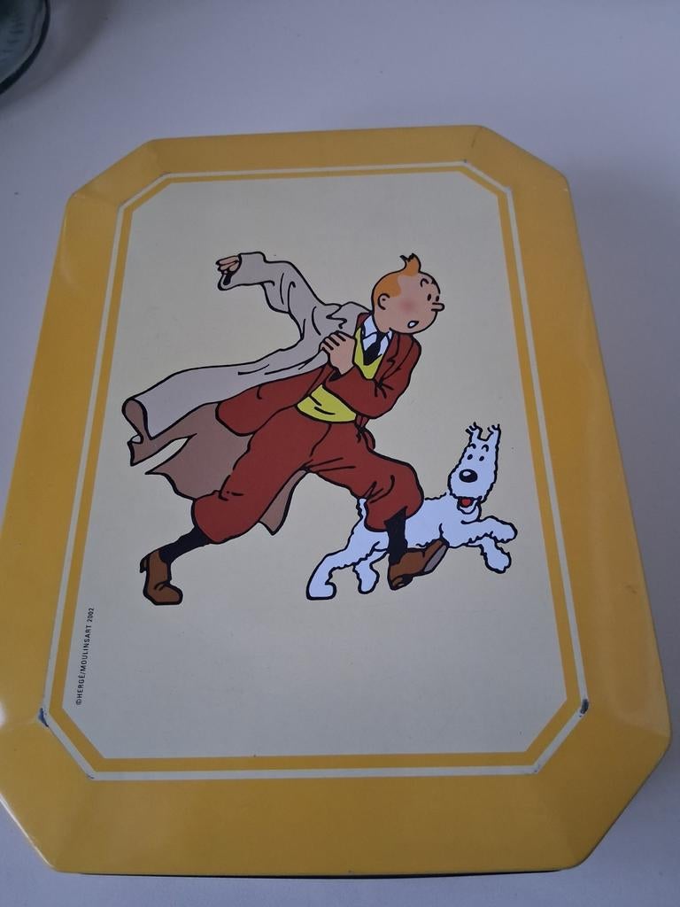 Blikken doos Kuifje, Verzamelen, Ophalen of Verzenden