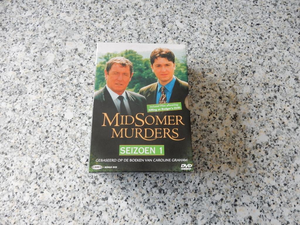 nr.2473 - Dvd boxen midsomer murders - €6/stuk, Cd's en Dvd's, Dvd's | Tv en Series, Thriller, Boxset, Vanaf 12 jaar, Ophalen of Verzenden