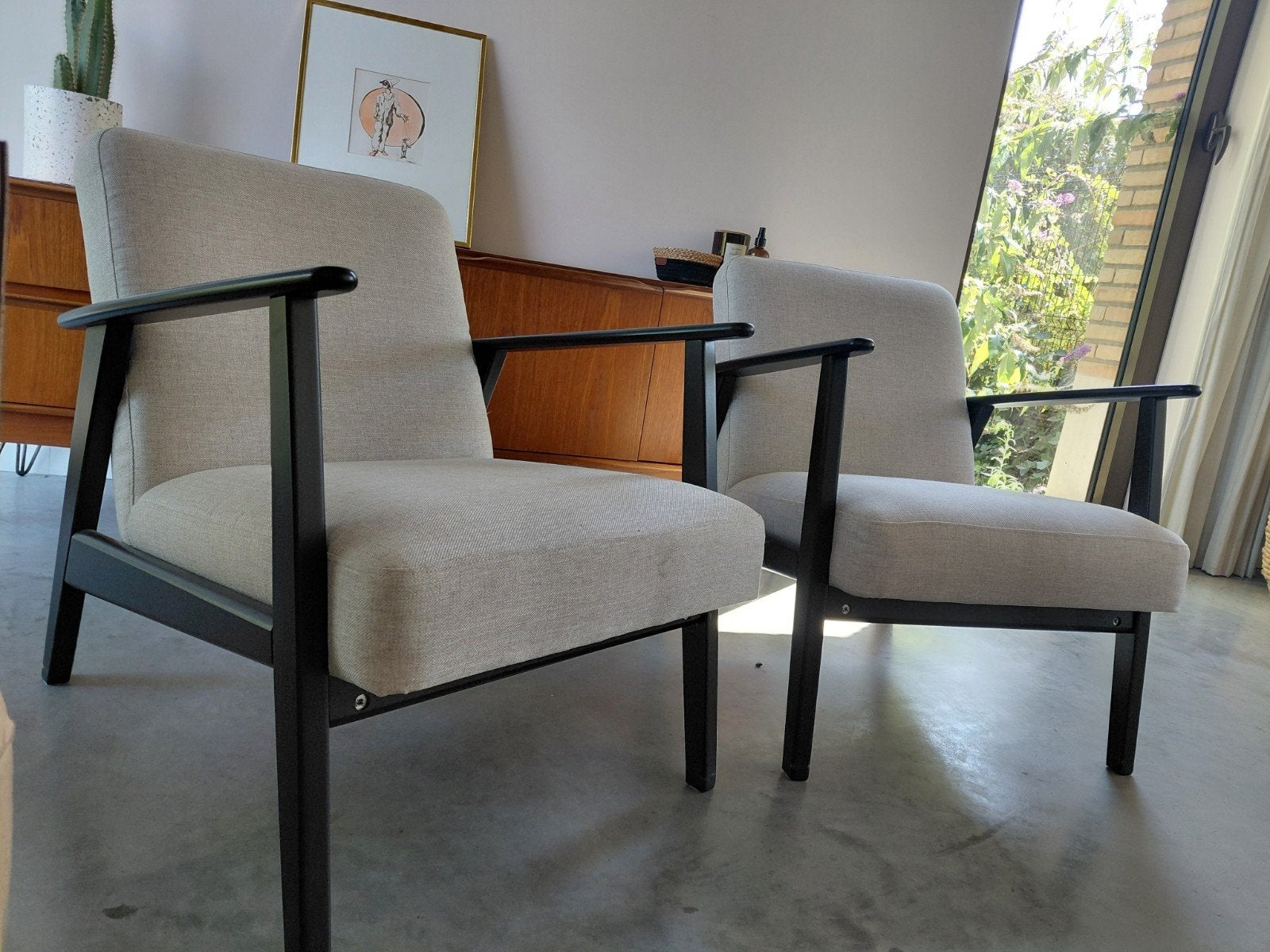 2 fauteuils Ikea Ekenäset, Huis en Inrichting, Fauteuils, Ophalen