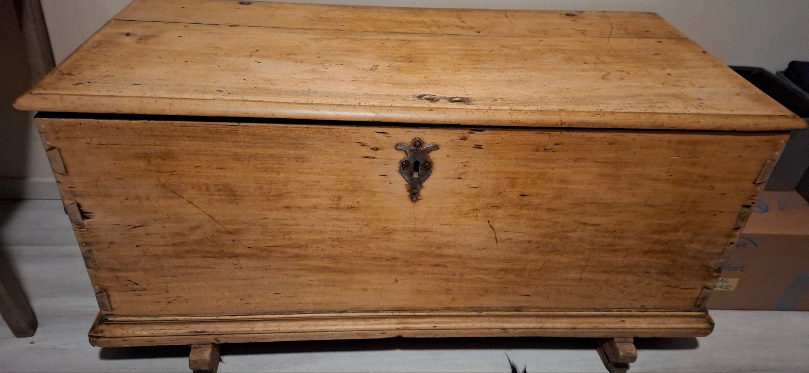 19 de eeuwse dekenkist, Antiek en Kunst, Antiek | Meubels | Kasten, Ophalen