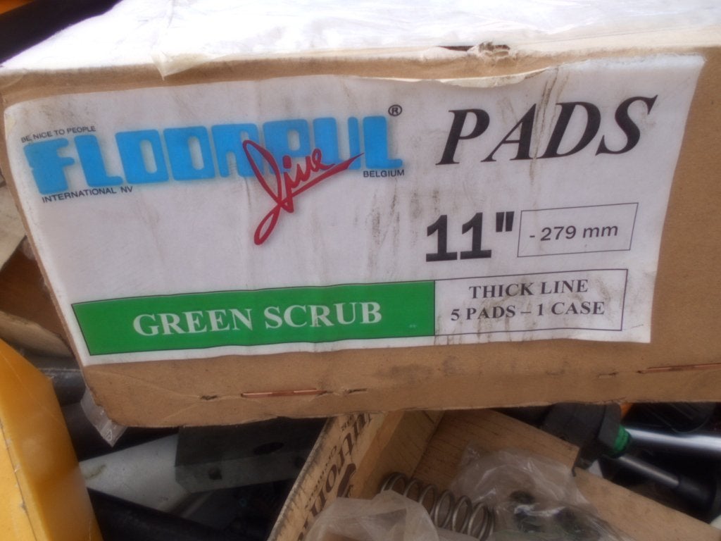 floorpul groene pads 11 inch, Bricolage & Construction, Matériel de nettoyage, Enlèvement, Neuf, Machine de nettoyage à brosse