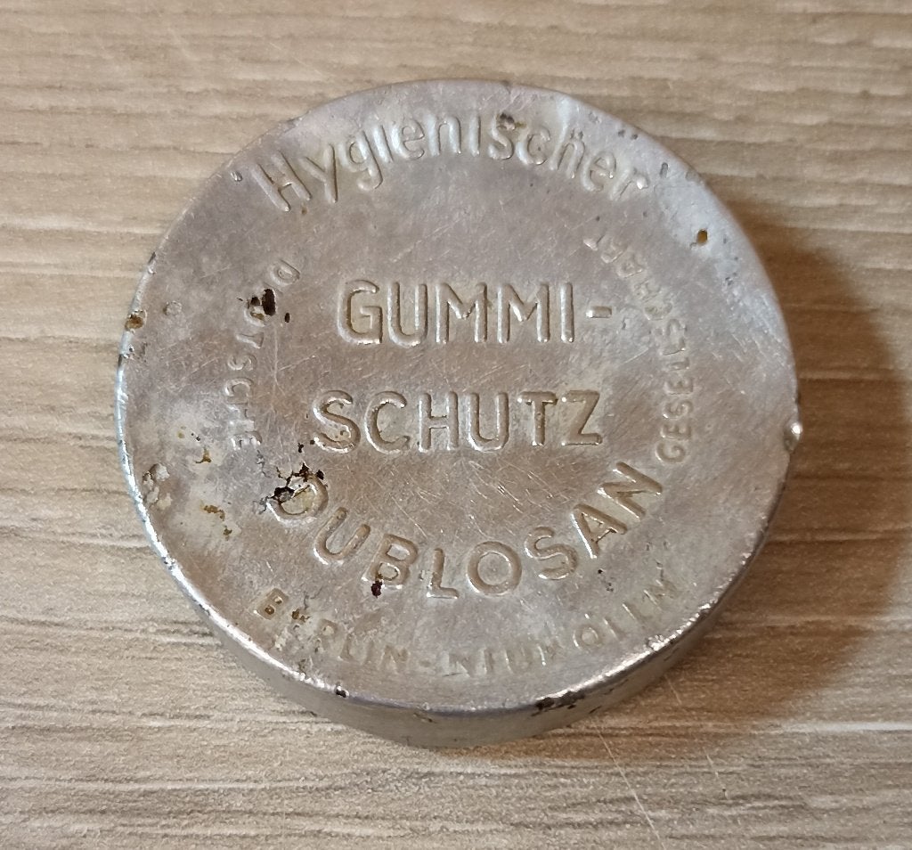 Boîte (vide) Allemande "Dublosan" ww2, Envoi, Armée de l'air, Autres types