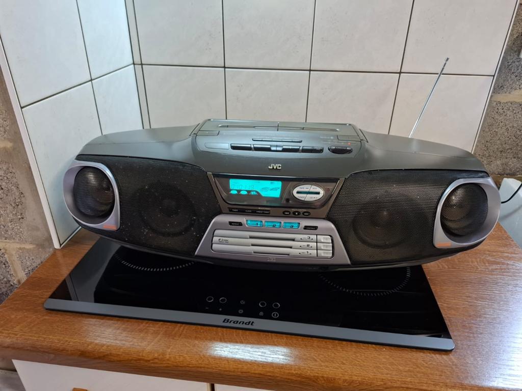JVC RC-XC3BK Vintage Boombox Jaren 90/2000- Zeer goede staat, Audio, Tv en Foto, Radio's, Zo goed als nieuw, Ophalen