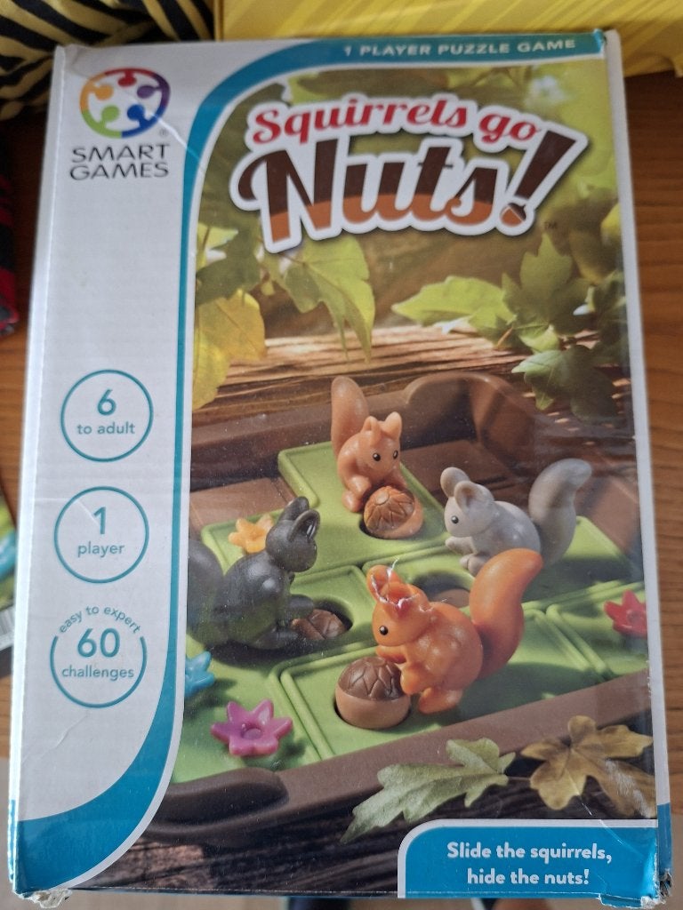 Spelletje Squirrels go nuts!, Ophalen, Gebruikt, Puzzelen