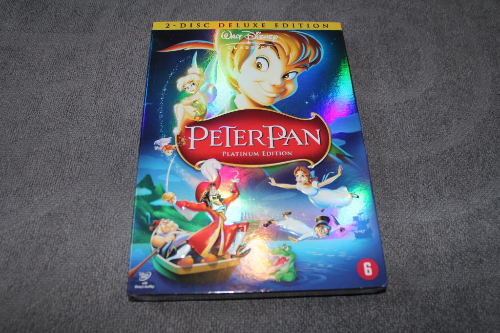 DVD Peter Pan, Tekenfilm, Amerikaans, Ophalen of Verzenden, Vanaf 6 jaar
