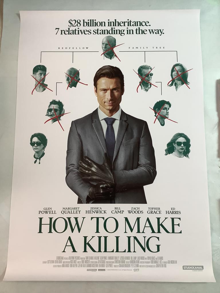 HOW TO MAKE A KILLING   Filmposter   70-100 cm, Verzamelen, Posters, Ophalen of Verzenden, Zo goed als nieuw