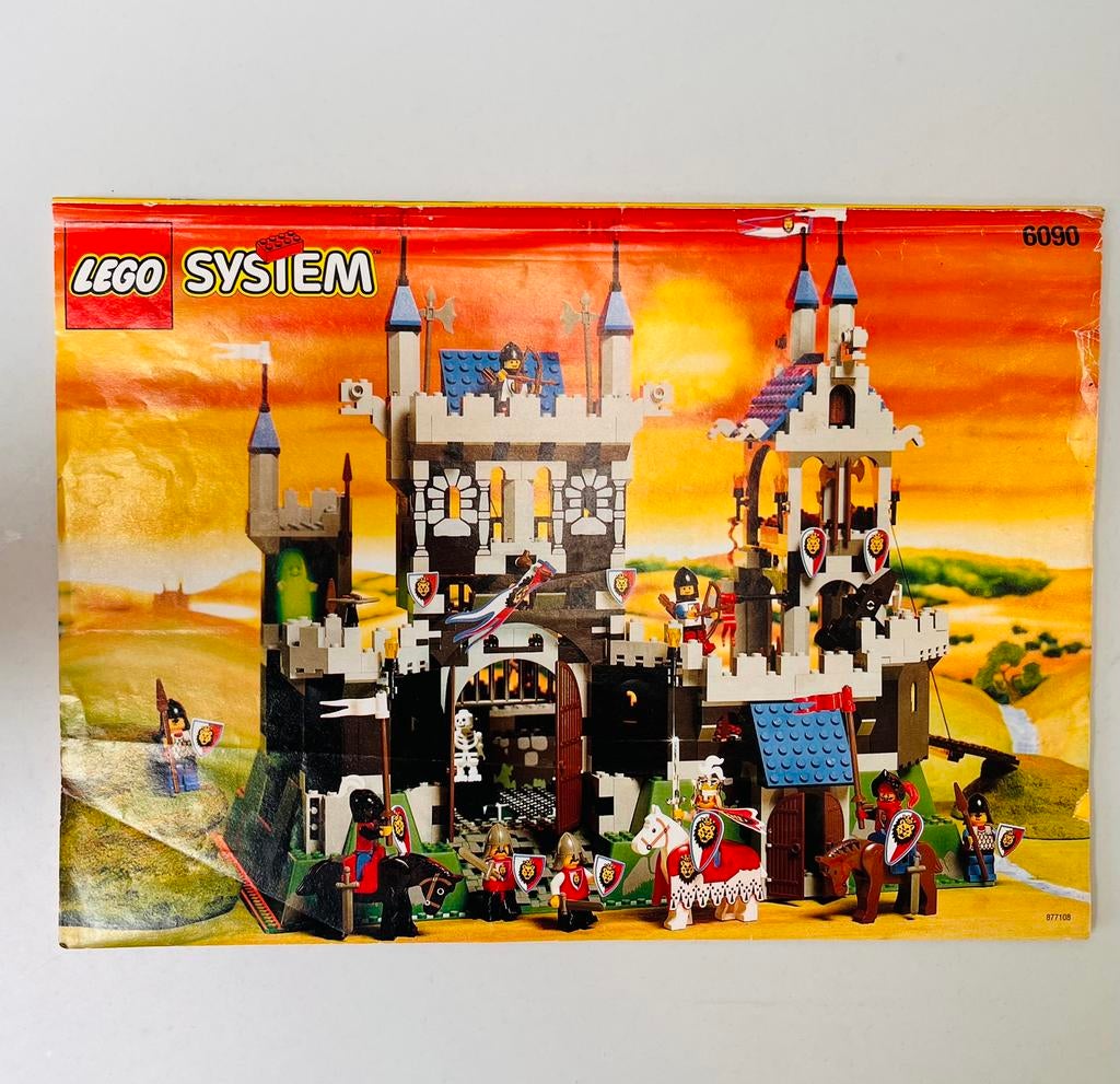 LEGO 6090 — Le château du chevalier royal (1995), Enlèvement ou Envoi, Lego, Ensemble complet, Comme neuf