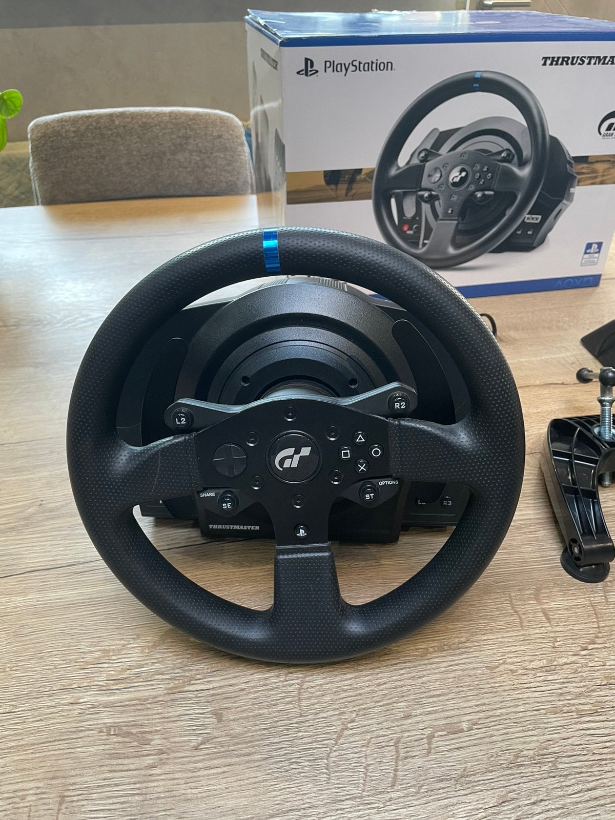 Thrustmaster t300 GT RS, Games en Spelcomputers, Spelcomputers | Sony Consoles | Accessoires, Ophalen, Zo goed als nieuw, Stuur of Pedalen