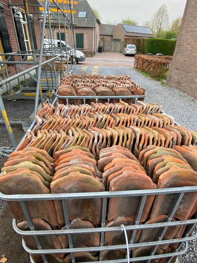 Boomse/oude boomse/oude dakpannen/ttr/ovh/vh, Doe-het-zelf en Bouw, Dakpannen en Dakbedekking, Gebruikt, Steen of Klei, Ophalen of Verzenden