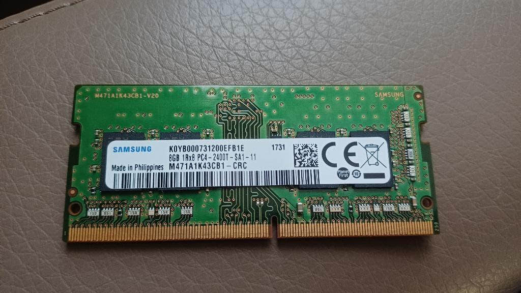Samsung  8 gb 2400T Sodimm, Computers en Software, Gebruikt, DDR4, 8 GB, Ophalen of Verzenden