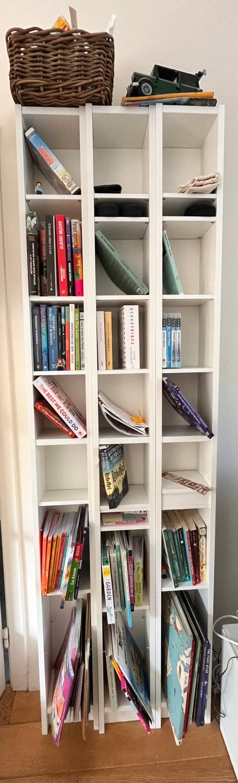 Lot de 3 étagères IKEA GNEDBY blanches — CD/DVD/livres, Maison & Meubles, Armoires | Bibliothèques, Comme neuf, Enlèvement