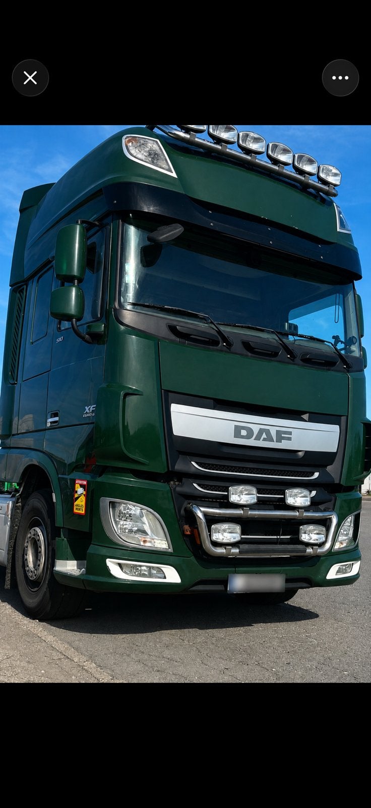 DAF XF 510 PK – Handgeschakeld – Retarder – Topstaat, Auto's, Achterwielaandrijving, Euro 6, Bedrijf, Grijs