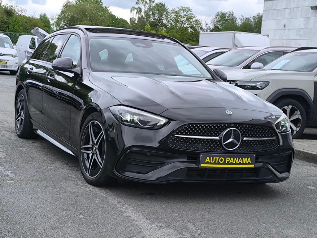 Mercedes-Benz C 220 D PACK AMG SPORT BREAK FULL T.PANO, Autos, Cuir et Alcantara, Achat, 6 portes, Carnet d'entretien