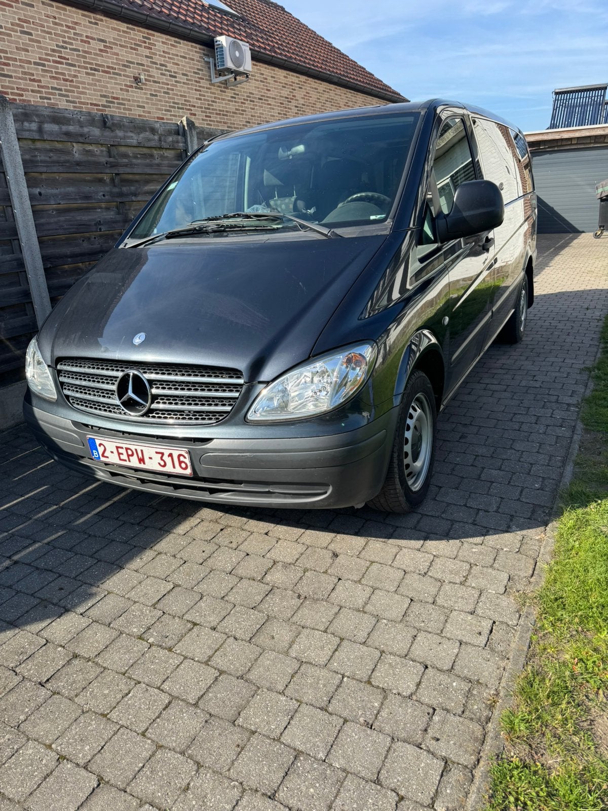 Mercedes vito 115cdi, airco, Autos, Achat, Entreprise, Boîte manuelle, Mercedes-Benz