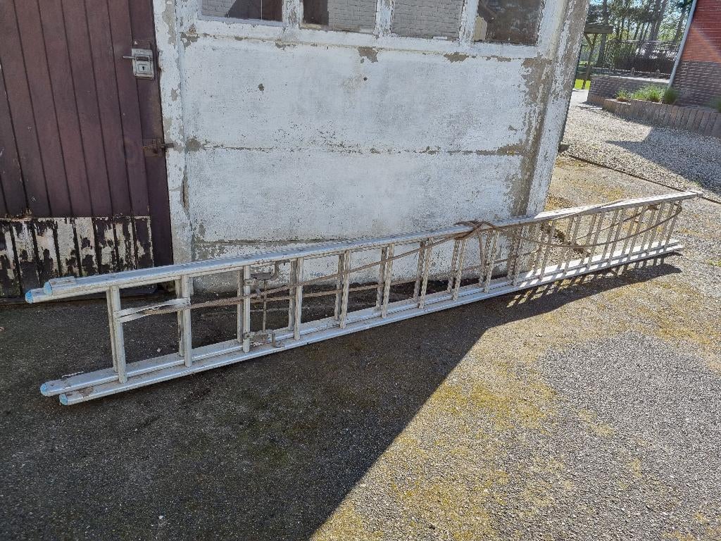 Ladder, Doe-het-zelf en Bouw, Ophalen, Gebruikt, Ladder, Opvouwbaar of Inschuifbaar