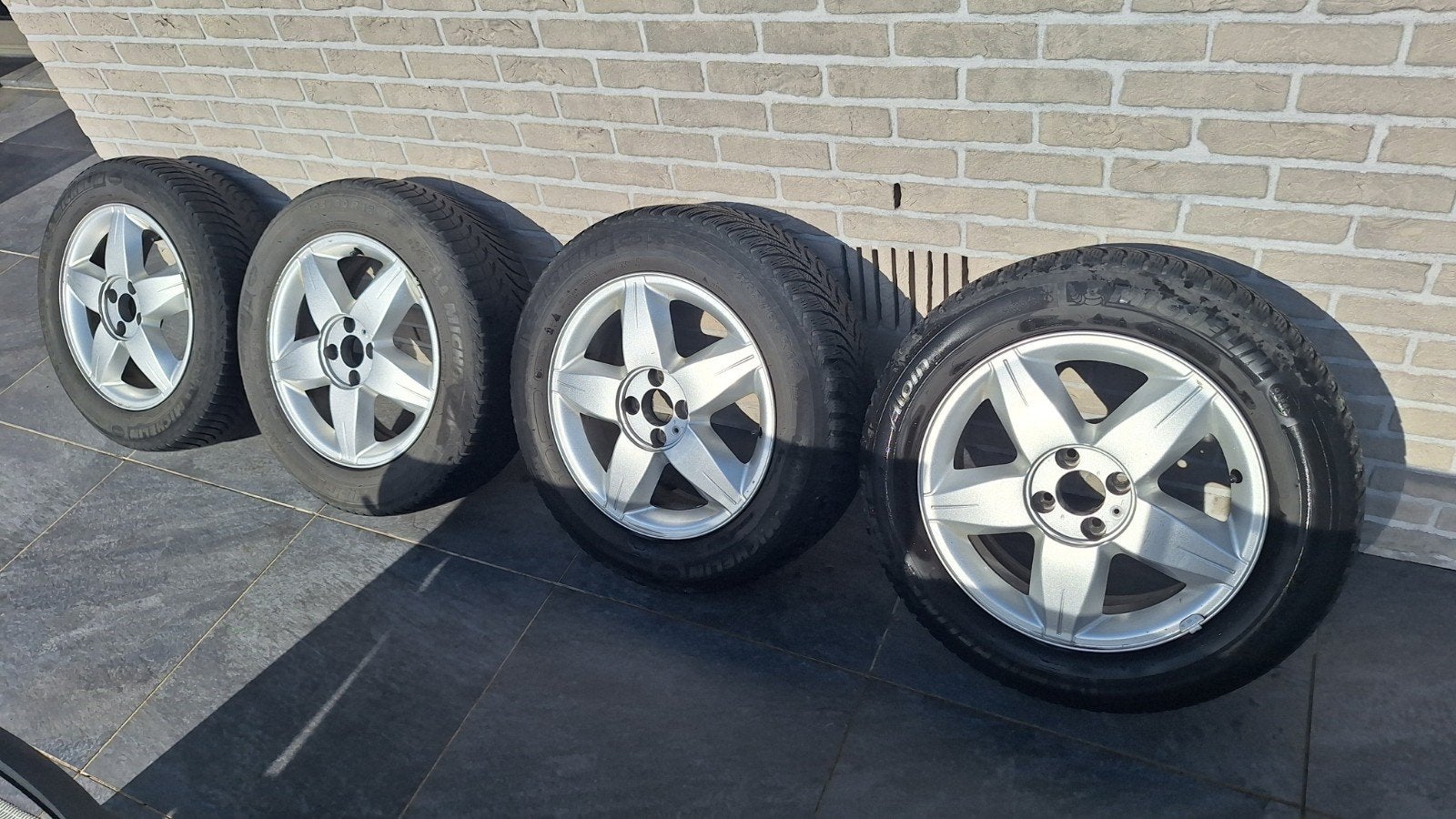 Velgen Renault Mégane en Scénic, Ophalen, 16 inch, Winterbanden, Velg(en)