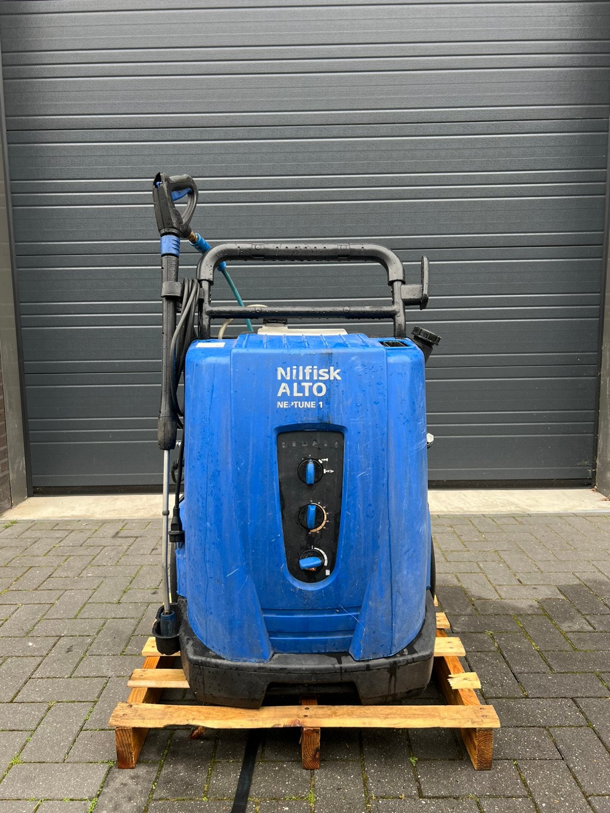 Nilfisk Alto 1-22 warmwater hogedrukreiniger 165 bar 230V, Enlèvement, Utilisé