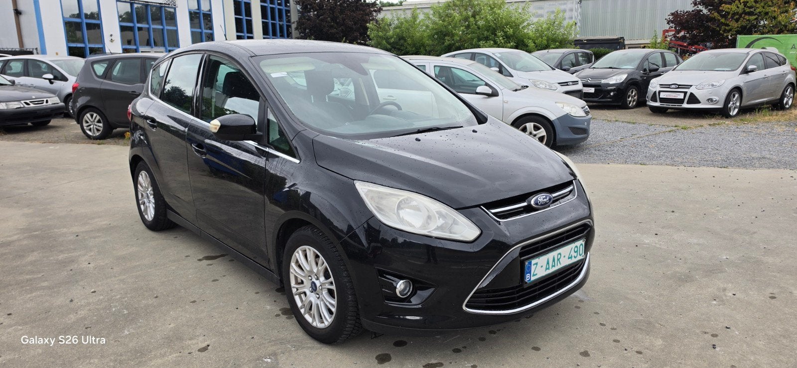 FORD C-MAX 1.6TDCI TITANIUM GEKEURD VOOR VERKOOP, Euro 5, Zwart, 5 deurs, 1560 cc