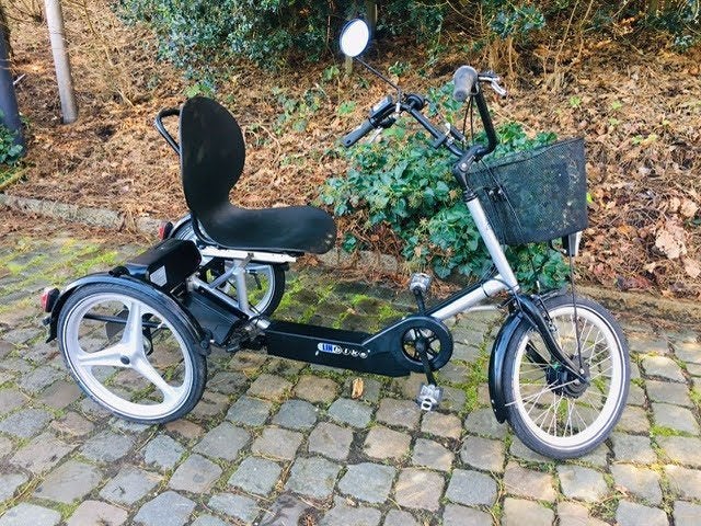Tricycle Disco PF Mobility avec nouvelle batterie !, Vélos & Vélomoteurs, Enlèvement ou Envoi, Comme neuf