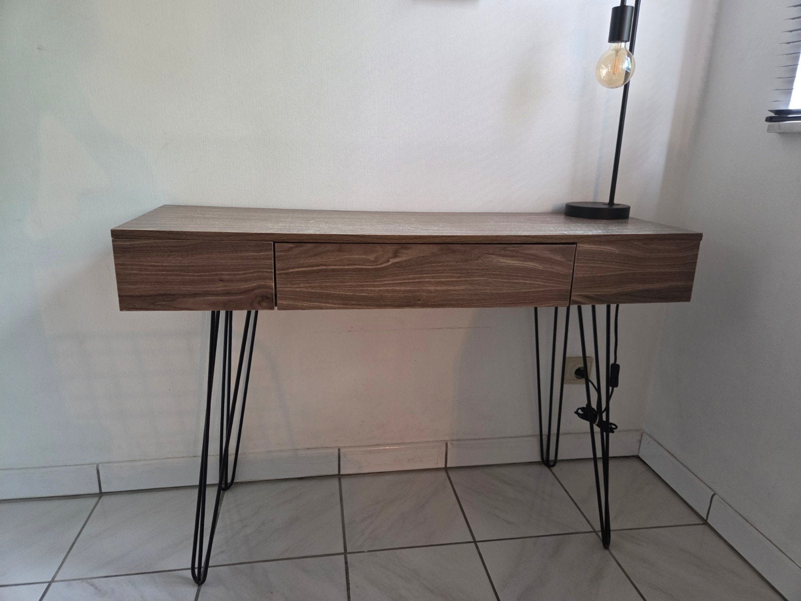 Tafel met schuif, Ophalen