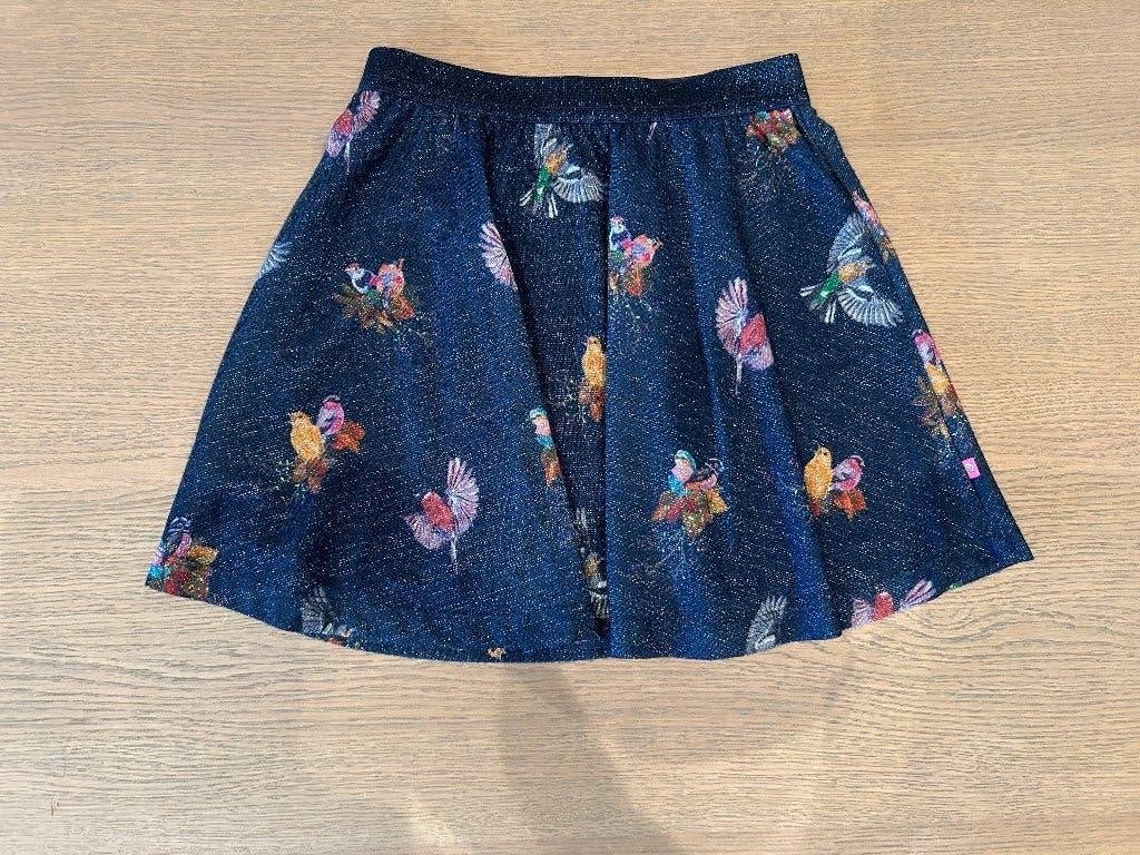 Someone rokje met vogels maat 128 - 8 jaar, Enfants & Bébés, Robe ou Jupe, Enlèvement ou Envoi, Comme neuf, Someone