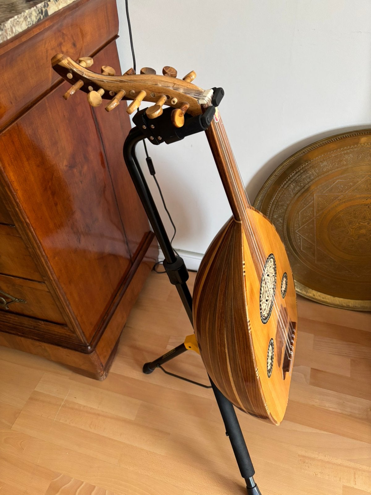 Luth oriental neuf, fabrique sur commande en Algerie, Muziek en Instrumenten, Ophalen, Nieuw, Luit, Saz of Bouzouki