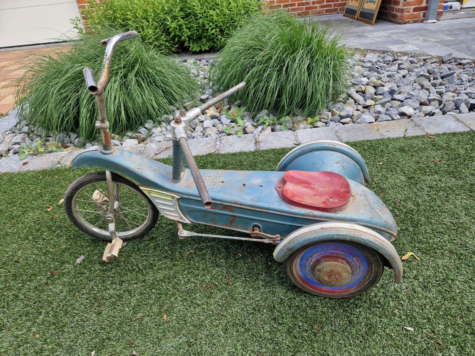 Jaren 50 driewieler Cyclo Etoile ( trapauto  ), Antiek en Kunst, Ophalen