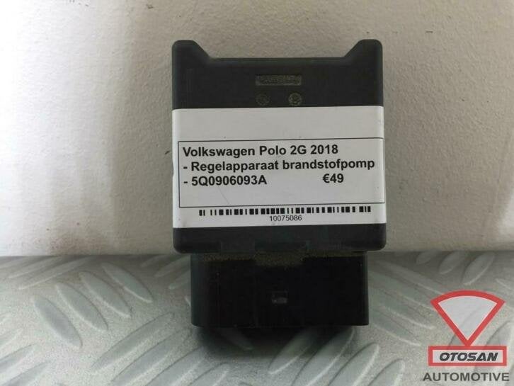 unit de commande de pompe carburant vw polo 2g 2018 5q090609, Volkswagen, Volkswagen AG, Vw@volkswagen.de, Utilisé