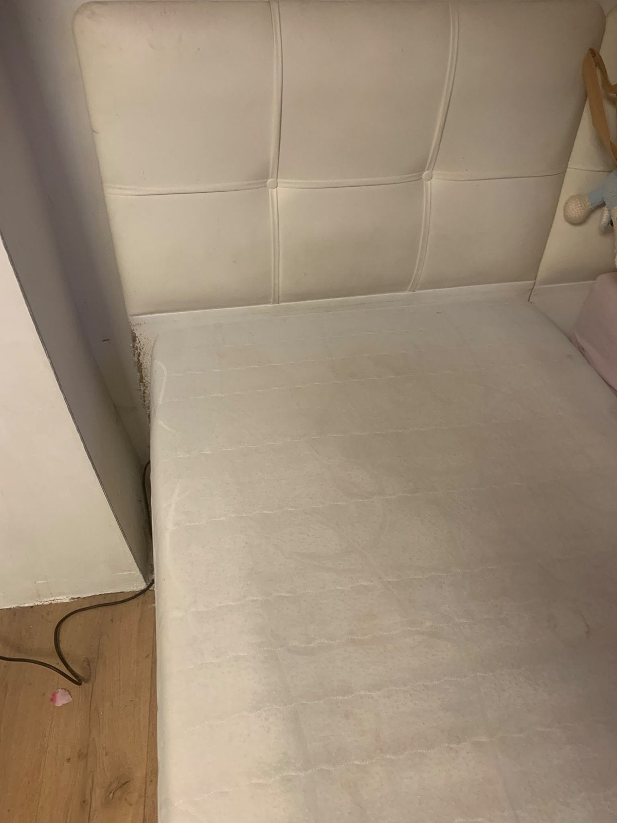 Moet snel weg 1persoons Boxspring met 2 stuks, Ophalen, Gebruikt