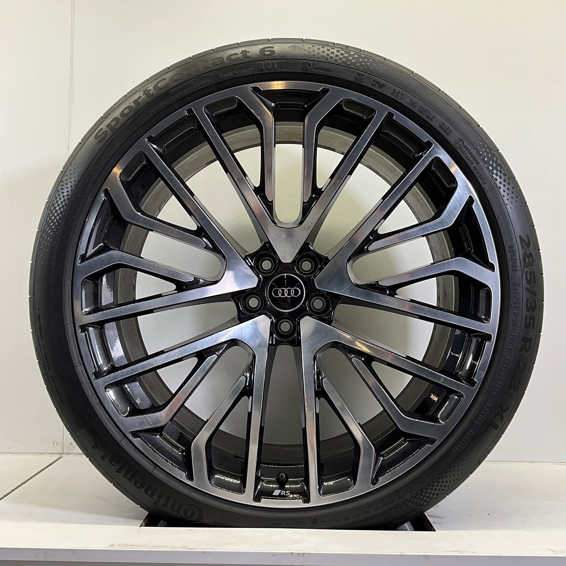 AUDI RSQ8 SQ8 Q8 SET VELGEN + ZOMERBANDEN 23 INCH, Auto-onderdelen, Banden en Velgen, Gebruikt, -, 285 mm, -