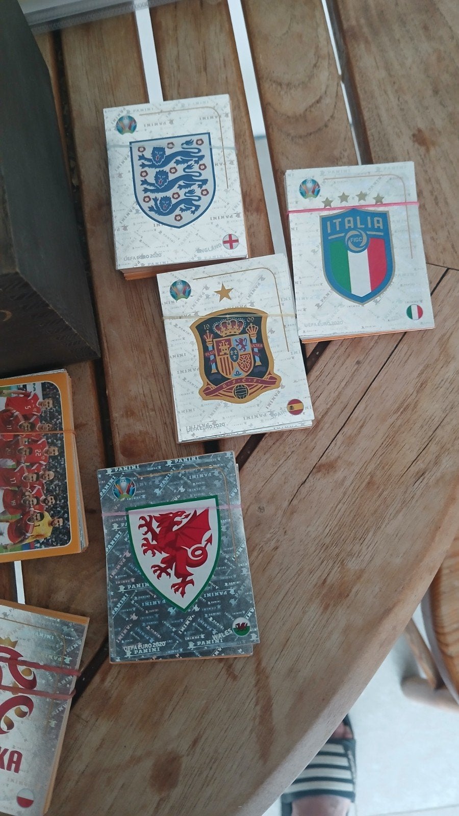 Panini Euro 2020 lot van 900 nieuwe stickers, Ophalen of Verzenden, Nieuw, Meerdere stickers