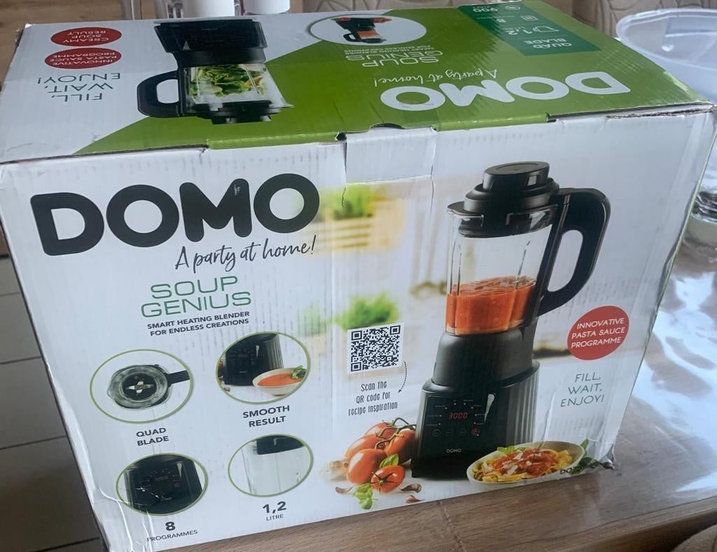 Mixeurs a soupe numerique domo, Electroménager