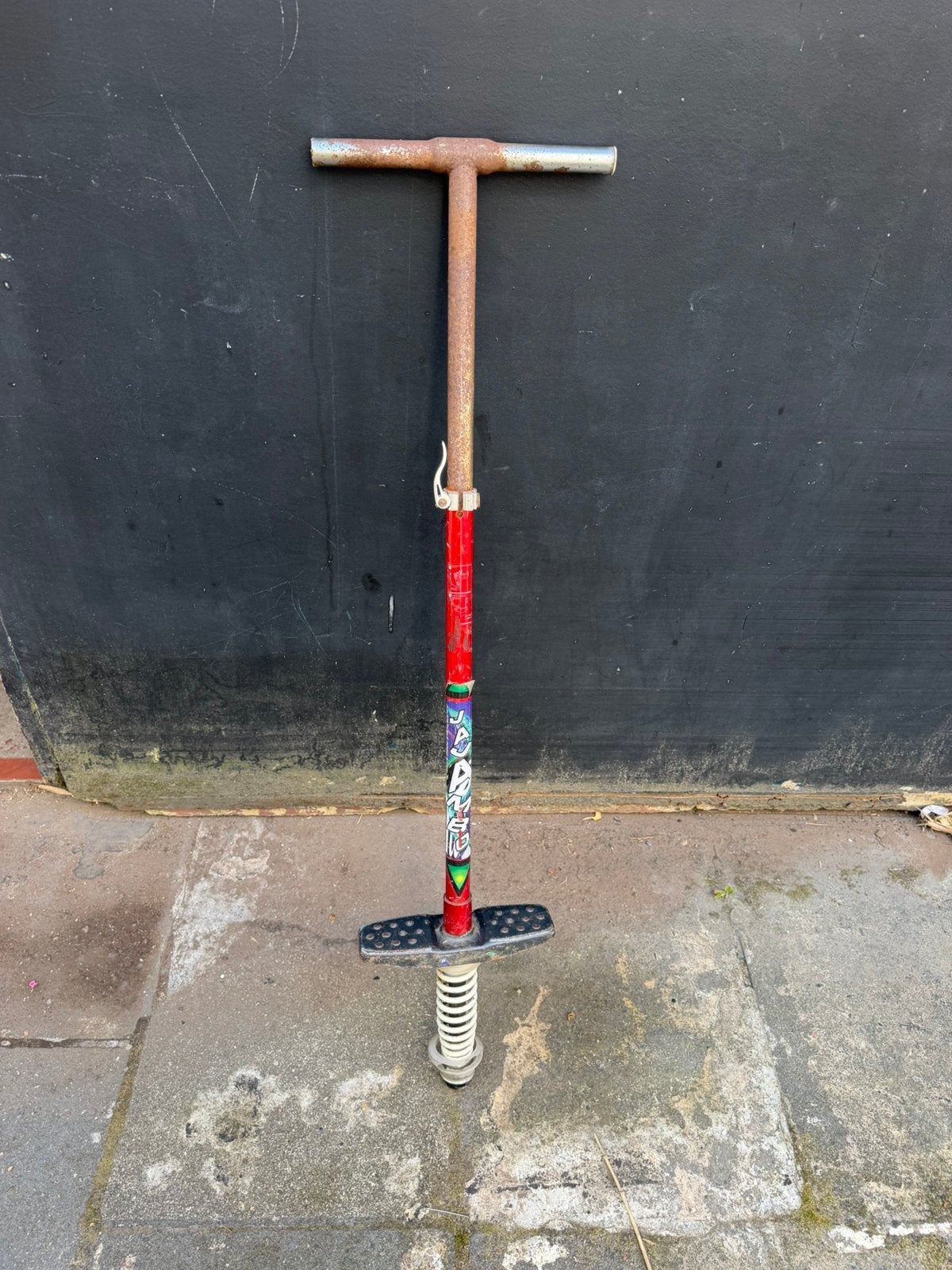 Jajambo Pogo Stick Vintage used, Kinderen en Baby's, Ophalen, Gebruikt